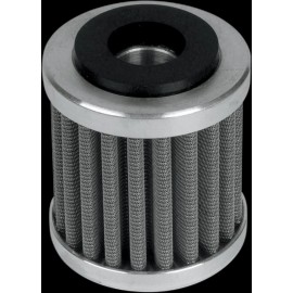 PC RACING Flo? Stainless Steel Oil Filter - For Kawasaki/Suzuk