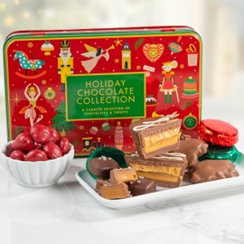 A Gift Inside Holiday Chocolate Christmas Collection Gift Tin