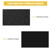 6 Pack Black ABS Plastic Sheet 12" x 16" x