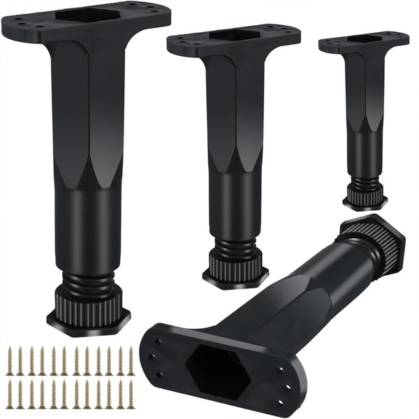 4PC Bed Support Legs and Bed Frame Support Legs，Adjustable Bed