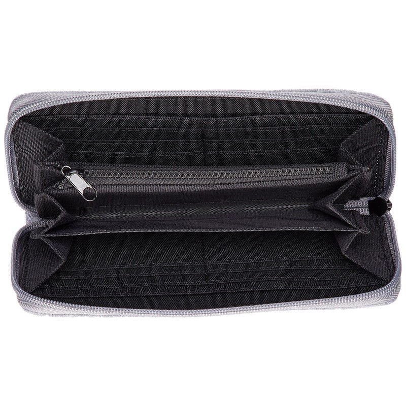 Bendivis Wallet Box Logo Long Wallet, sweat grey