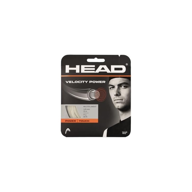 HEAD Velocity MLT Power - Juego de cuerdas de tenis
