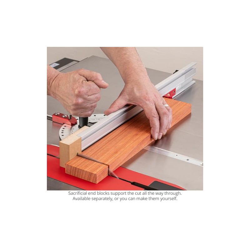 Woodpeckers StealthStop Zero Clearance Sacrificial End Blocks, 3 Pack [For