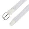 Bernhard Elastic Belt / White