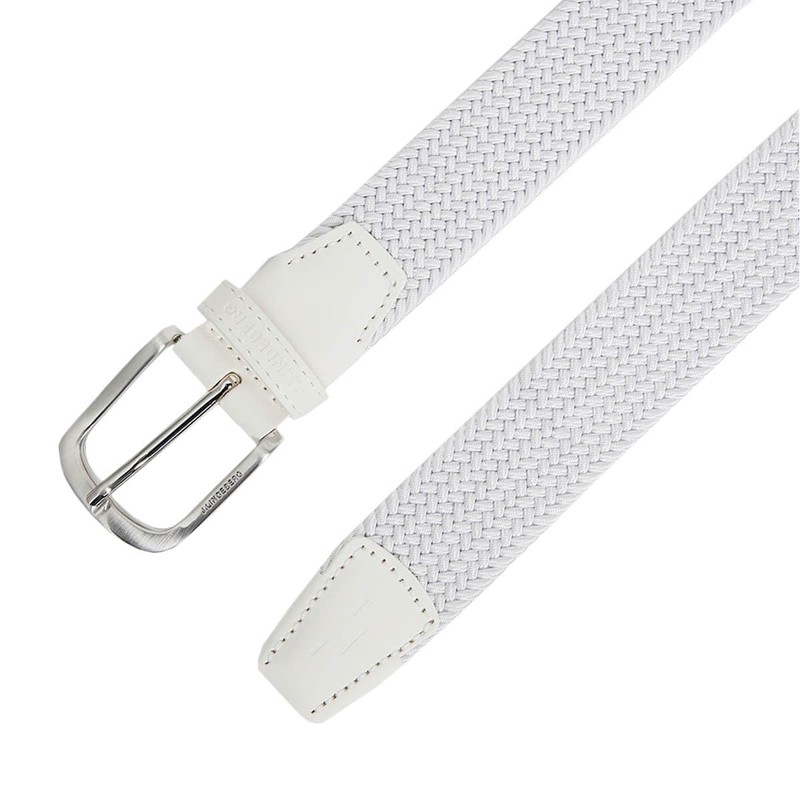 Bernhard Elastic Belt / White