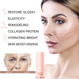 Wrinkle Multi Balm Stick,2 PCS Moisturising Multi Lip Balm Stick,Collagen Stick,Collagen Boosting Moisture Balm Stick,Korean Lip Skincare for Face and Body, Lightens Fine Lines for Face, Lip and Eye