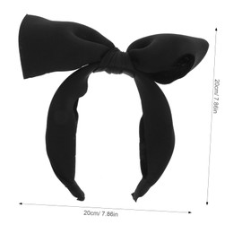 FOMIYES Large Bow Headband for Women Cute Decorative Hair Accessory for Parties Versatile Fashion Headband for Daily Wear Durable and Charming Hair Types