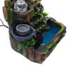 Rockery Fountain Indoor Tabletop Water Fountain Desktop Mountain Cascading Waterfalls