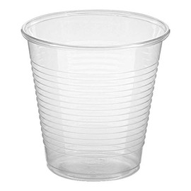 VEPATIM 100 Drinking Cups Transparent Clear 150 ml PLA Diameter 70 mm