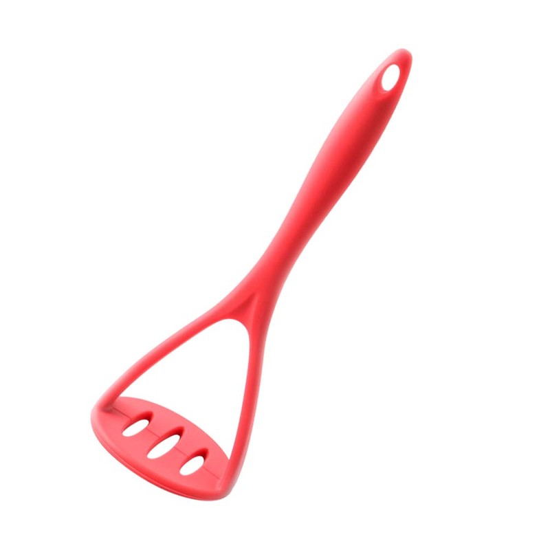 Hemoton Potato Masher Silicone Ricer Press Crusher with Non-Stick Handle