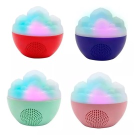 Maíz 5pzs Bocina Radio Fm Recargable Usb Bluetooth Luz Led