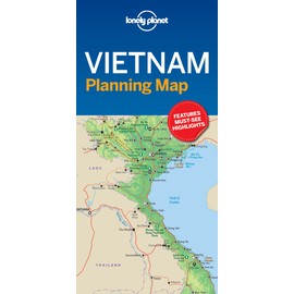 Lonely Planet Vietnam Planning Map 1st Ed.