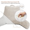 Hearth & Harbor Reading Pillow for Bed Adult – Back