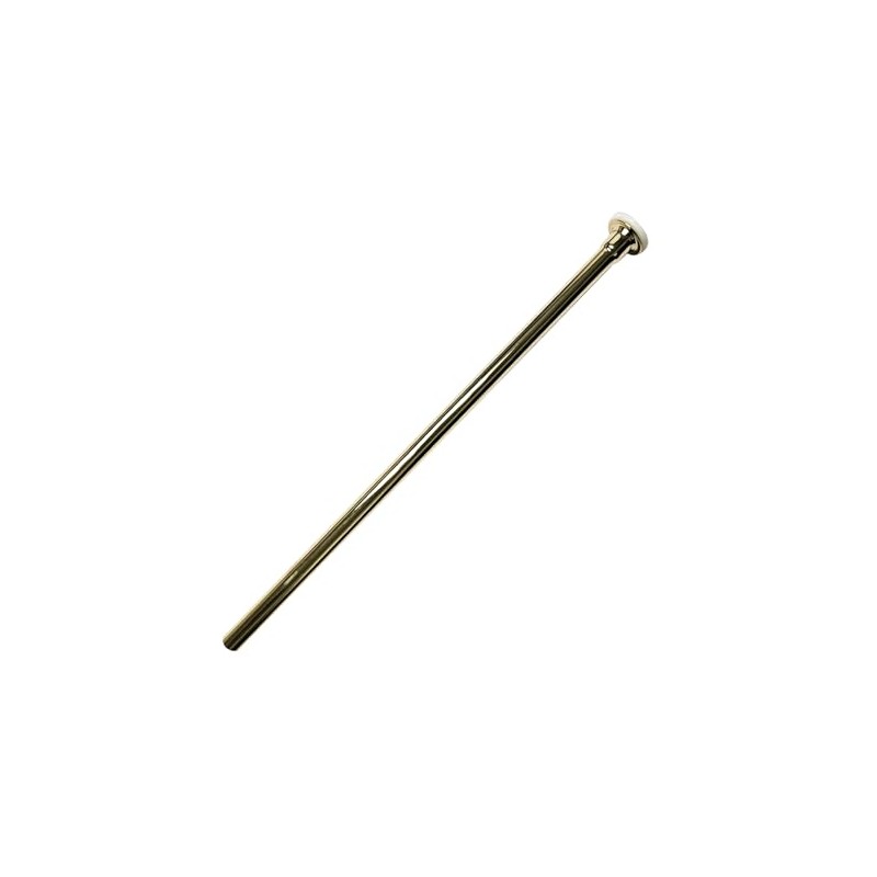 Westbrass D123-03 3/8" x 12" Brass Flat Head Toilet Riser