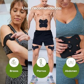 Pad para Electroterapia Muscular en Abdomen y Brazos Ideal para el Entrenamiento
