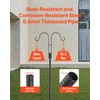 VEVOR Double Shepherds Hooks for Outdoor, 8 Pack 108 Inch