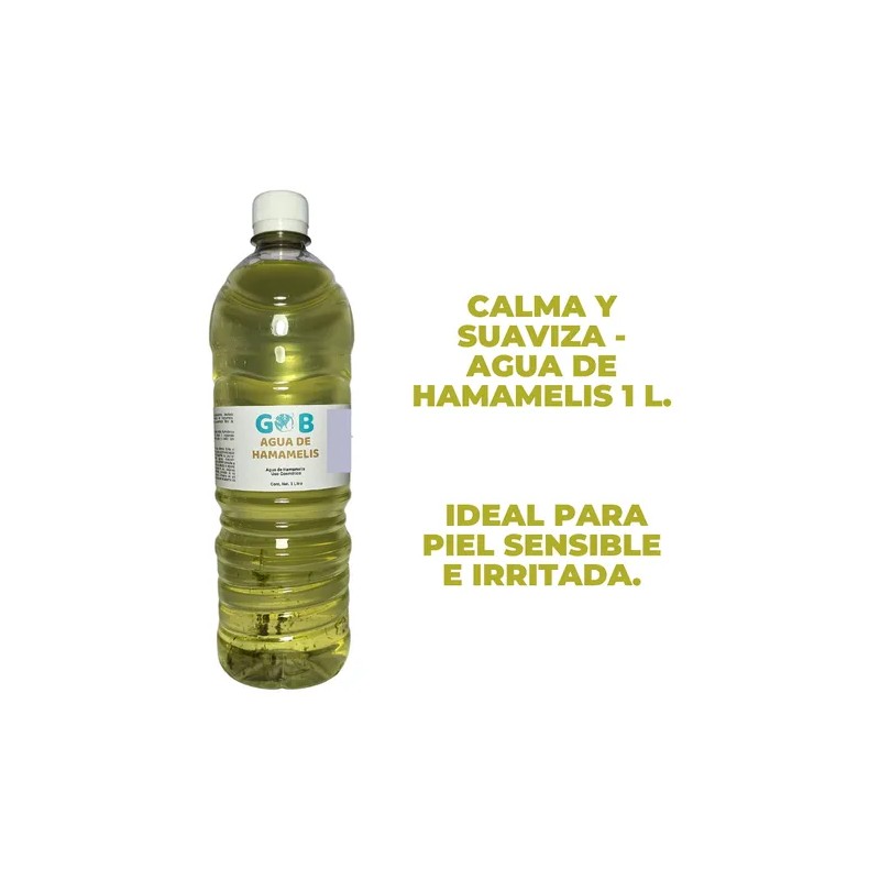 Gob tnico facial agua de hamamelis 1 L cuida todo