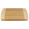 BambooMN Heavy Duty Premium Bamboo Two-Toned Cutting Board - 12"