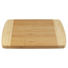 BambooMN Heavy Duty Premium Bamboo Two-Toned Cutting Board - 12" x 8" x 0.75" - 1 Piece