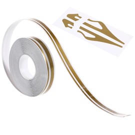 WOFASHPURET Car Pinstriping Tape, Gold Vinyl Auto Car Pinstripe Tape DIY for Car Motorcycle Home Door Musical Instruments