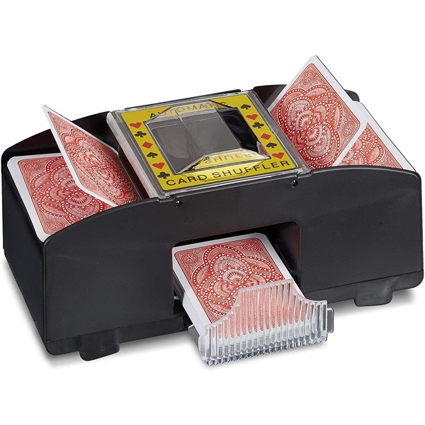 Mescolatore di carte, Mixer di carte Macchina di miscelazione del mescolatore di carte Mixer Mescolatore di carte Automatico Carte Poker Shrimmer Gioco da tavolo