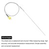 QUARKZMAN K Type Thermocouple with Plug, Meter Temperature Sensor Probe