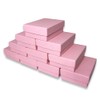 N'icePackaging 50 Qty - Light Sunset-Pink Cotton Filled Gift Boxes