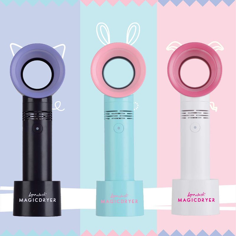 Lyon Lash Portable USB Rechargeable Bladeless Mini Fan/Air Conditioning Blower/Handheld
