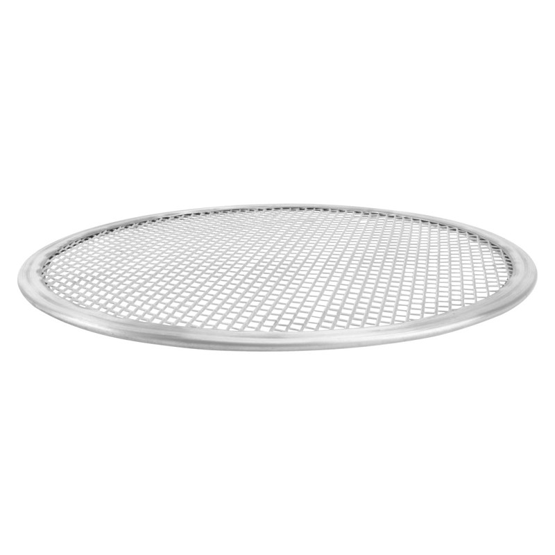 Luxshiny 13 Inch Aluminum Pizza Pan with Holes Mesh Crisper