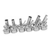 12Pcs Universal Hot Air Gun Nozzle Stainless Steel Standard Size
