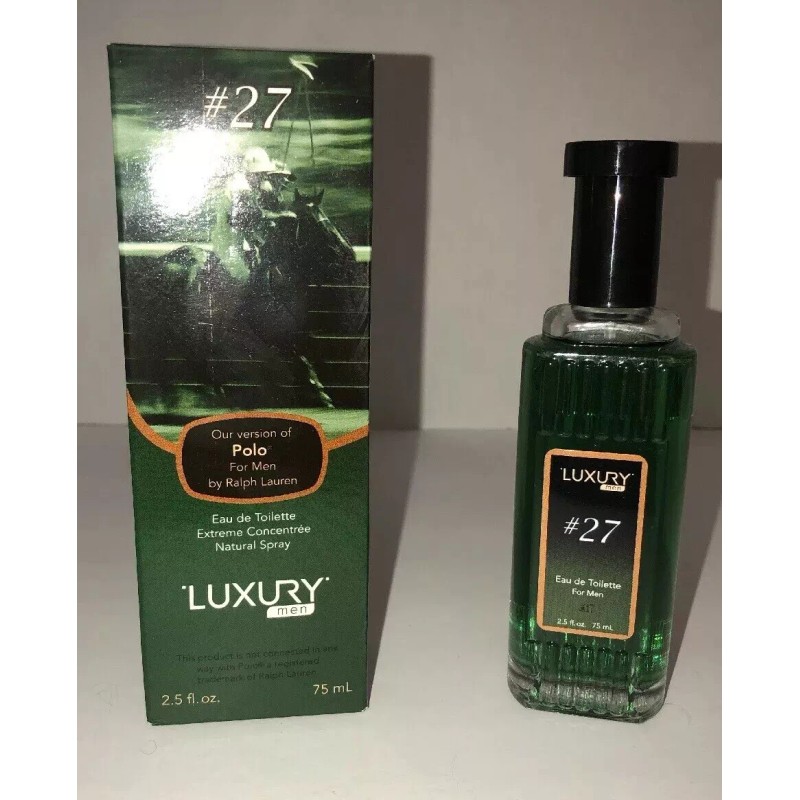 Luxury Men #27 Cologne Spray for Men 2.5 oz 75ml