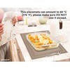 Heat-Resistant Crossweave Woven Dinning Table Set of 8 Placemat PVC