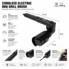 360° Electric BBQ Grill Brush for Outdoor Cleaning – Wireless