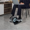 Under Desk Elliptical Machine,Electric Ellipse Leg Exerciser with Remote Control
