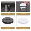 2 Pack 8" Bowl and Dessert Plate Storage Cases -