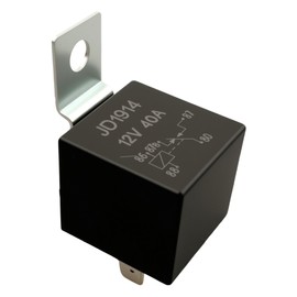 6 Pack 12V DC 40 AMP Waterproof 5-PIN SPDT Electric Car Relay,EFGTEK Heavy Duty 5-PIN SPDT Style Automotive Relay for Automotive Truck Boat Marine