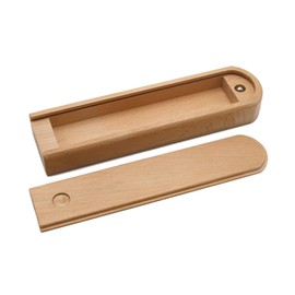 Paintersisters® Jule Pencil Box, Wooden Box, 23 x 61 x 2.3 cm, Fine Varnished Beech Wood with Pressure-Fixed, Well-Closing Lid for Easy Sliding