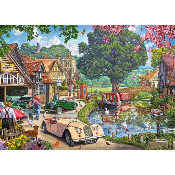 Ravensburger Days Gone By 1000 Piece Jigsaw Puzzle for Adults