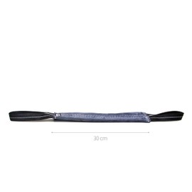 Julius-K9 185LE-30 Flat Leather Tug with Two Handle, 30 cm