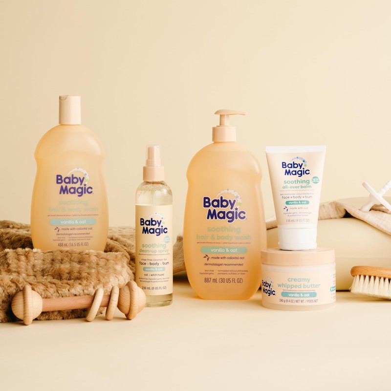 Baby Magic Soothing Hair & Body Wash | Soothes and