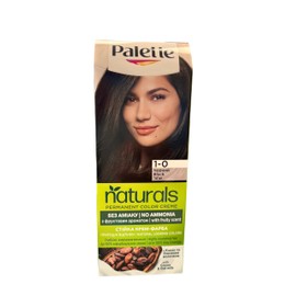 Palette, Natural Colors Palette Ammonia-free hair dye - Nr.1-0, Palette Natural Colors Hair Dye 900 Deep Sea Black, 110 ml (PACK OF 3)