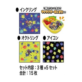 Sunart 137219 Splatoon 3 Onigiri Sheet with Silver Ion Antibacterial Processing Chara Valve