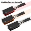 T-carbon Car Key Bag Made of Real Carbon Fibre, Leather