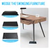 YOEXON Large Plastic spacers, Plastic Wedges, Furniture Leveling shims, 4.7