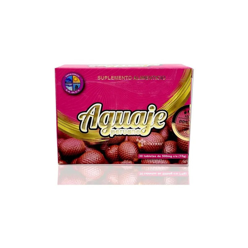 Aguaje Peruano 30 Tabletas Fer Y Greco