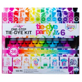 Tulip One Step Tie Dye Kit: Tie Dye Party Supplies, 18 bottles