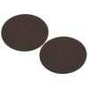 PATIKIL 5.5" Diameter Adhesive Non-Slip Backed Felt, 2 Pcs 5mm