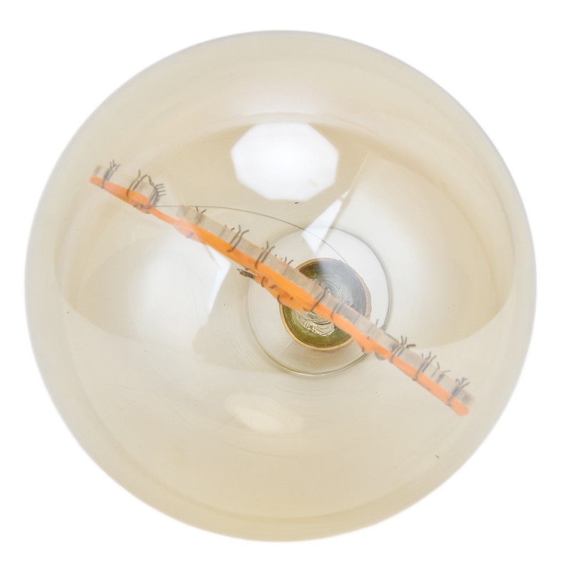 Edison Led Light Bulbs 4W 2200K Warm Light Transparent Energy