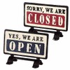 Dulton S455-180OC Reversible Sign Stand, Open Closed, Solid Worker with
