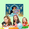 RZDQZY Princess Jasmine Photo Backdrop - Pink Fabric, Medium/Large Size,
